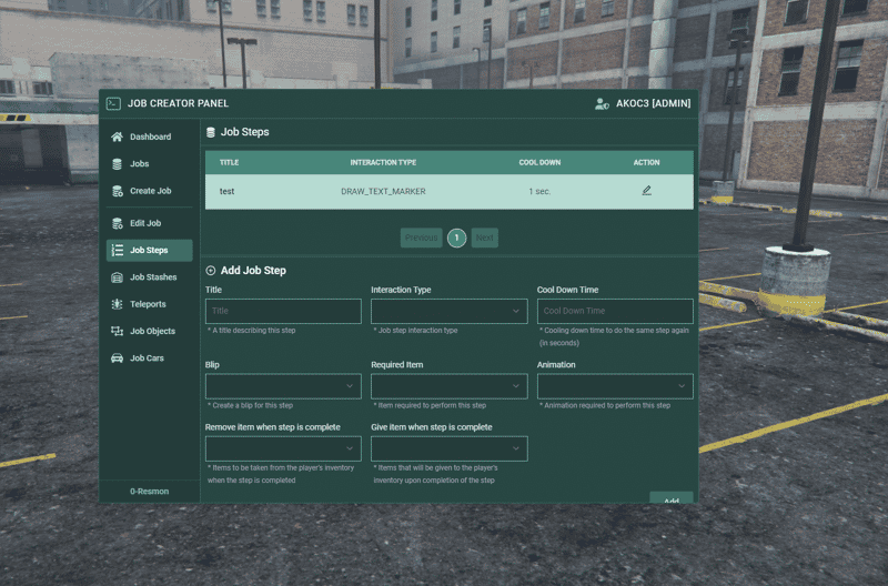 Jobs Creator System V3 [In-game Job Creator][ESX/QB]