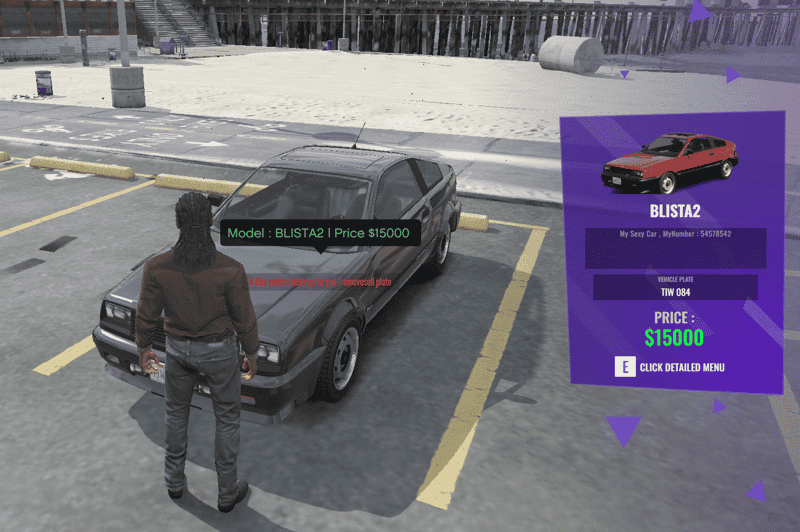 Player Vehicle Market System V4 [Sell Vehicles][ESX/QB]