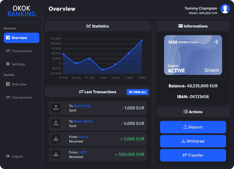 Banking System V10 [Standalone]