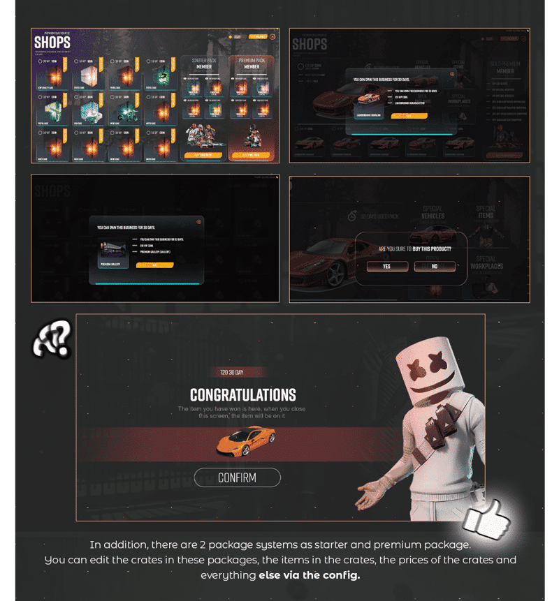 VIP System V3 [Donate System][ESX