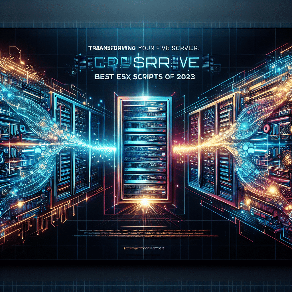 Transforming Your FiveM Server: Best ESX Scripts of 2023 | FiveM Store