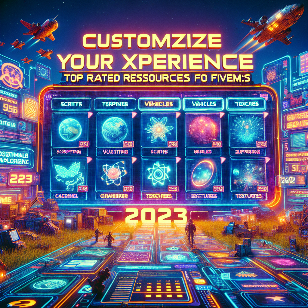 Customize Your Experience: Top Rated Resources for FiveM in 2023 | FiveM Store