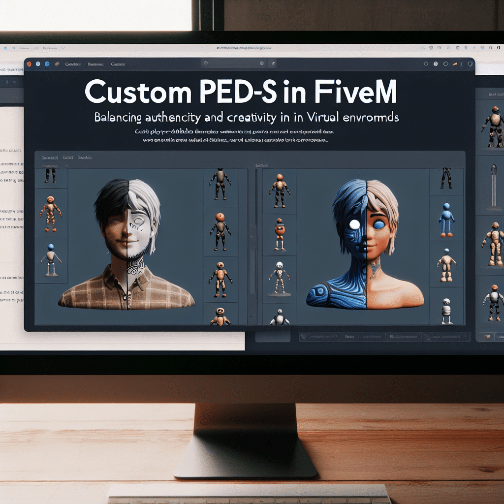 Custom PEDs in FiveM: Balancing Authenticity and Creativity in Virtual Worlds | FiveM Store