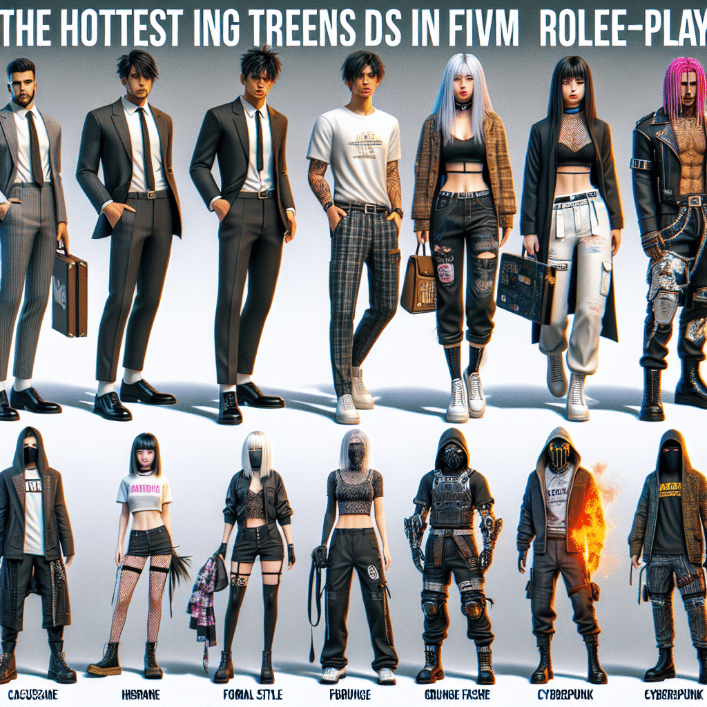 The Hottest Clothing Trends in FiveM Roleplay | FiveM Store