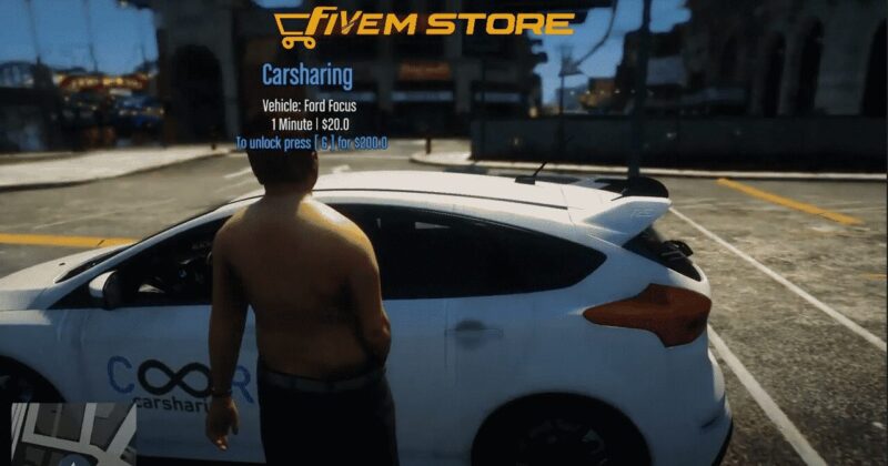 Car Sharing System | FiveM Store