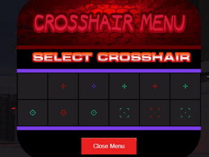 Crosshair Menu System [Clean UI][Standalone] | FiveM Store