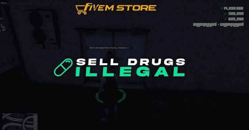 Sell Drug System V5 [Advanced] | FiveM Store