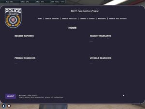 Police MDT System V10 [Mobile Data Terminal] | FiveM Store