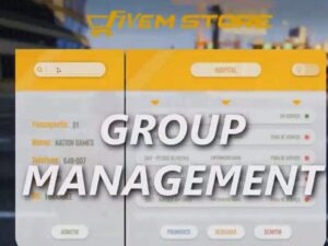 [VRP/VRPex] Group Management System V1 | FiveM Store