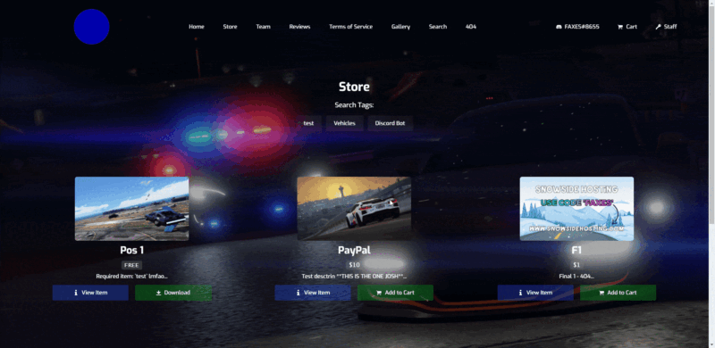 Full Store Website V2