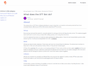 Website Help Center [Web Desk]
