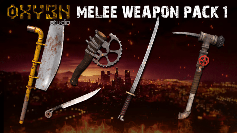 Addon Melee Weapon Pack V1 | FiveM Store
