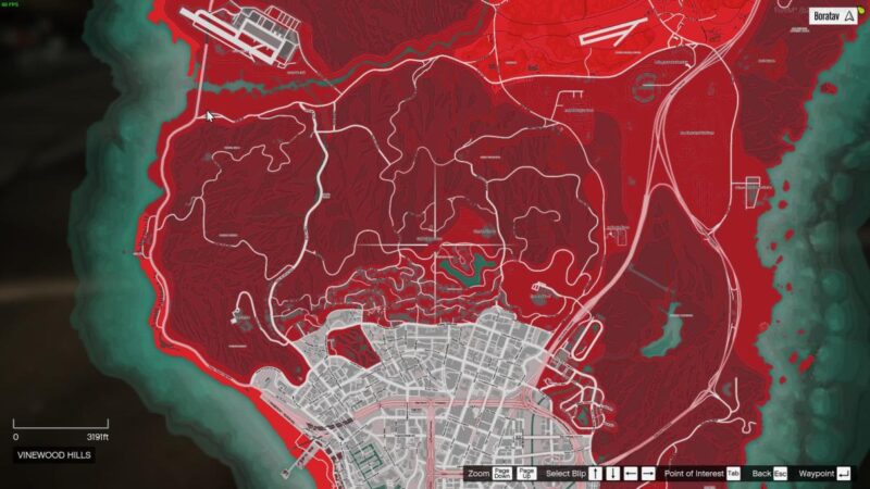 Red Color Minimap [ESC MAP] [Pause MAP][Standalone] | FiveM Store
