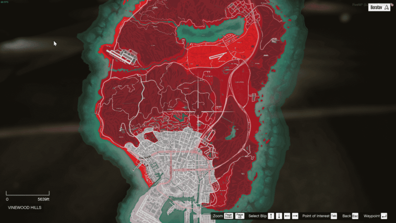 Red Color Minimap [ESC MAP] [Pause MAP][Standalone]