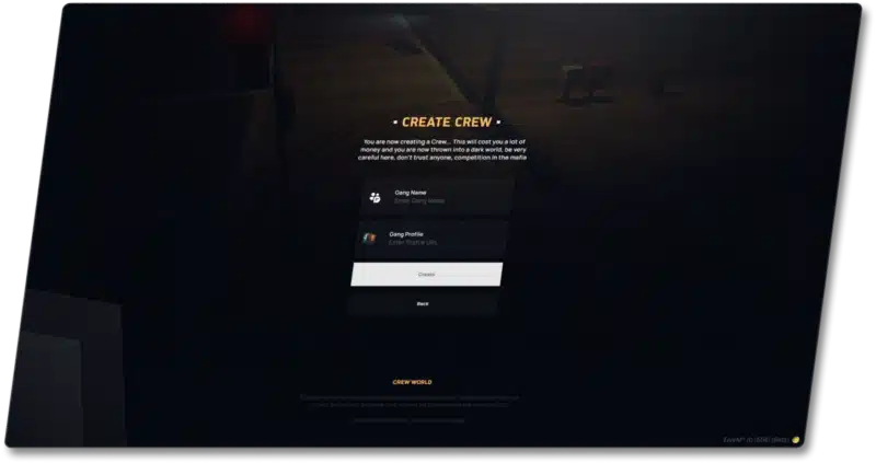 Gangs System V8 [Crew System][Family System][ESX/QB]