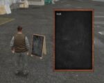 Chalkboard Sign System V1 [Blackboard Sign][ESX/QB]