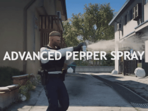 Advanced Pepper Spray System [Decontamination Spray][ESX/QB] | FiveM Store