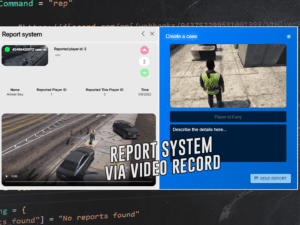 Admin Report System V8 [Standalone][Video Record] | FiveM Store