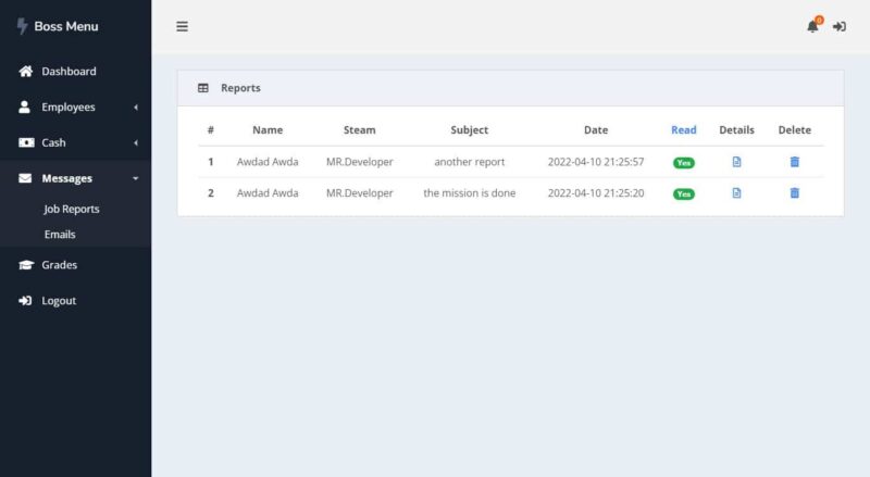 Boss Menu System V4 [Sociedad][Gestión][ESX]