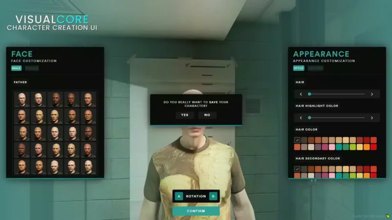 Character Creator System V12 [ESX/QB]