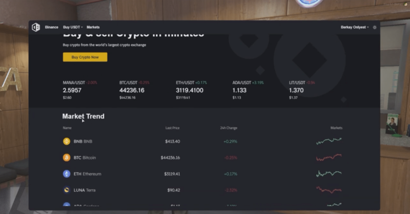 Crypto System V8 [Crypto Market][Binance][ESX/QB] | FiveM Store