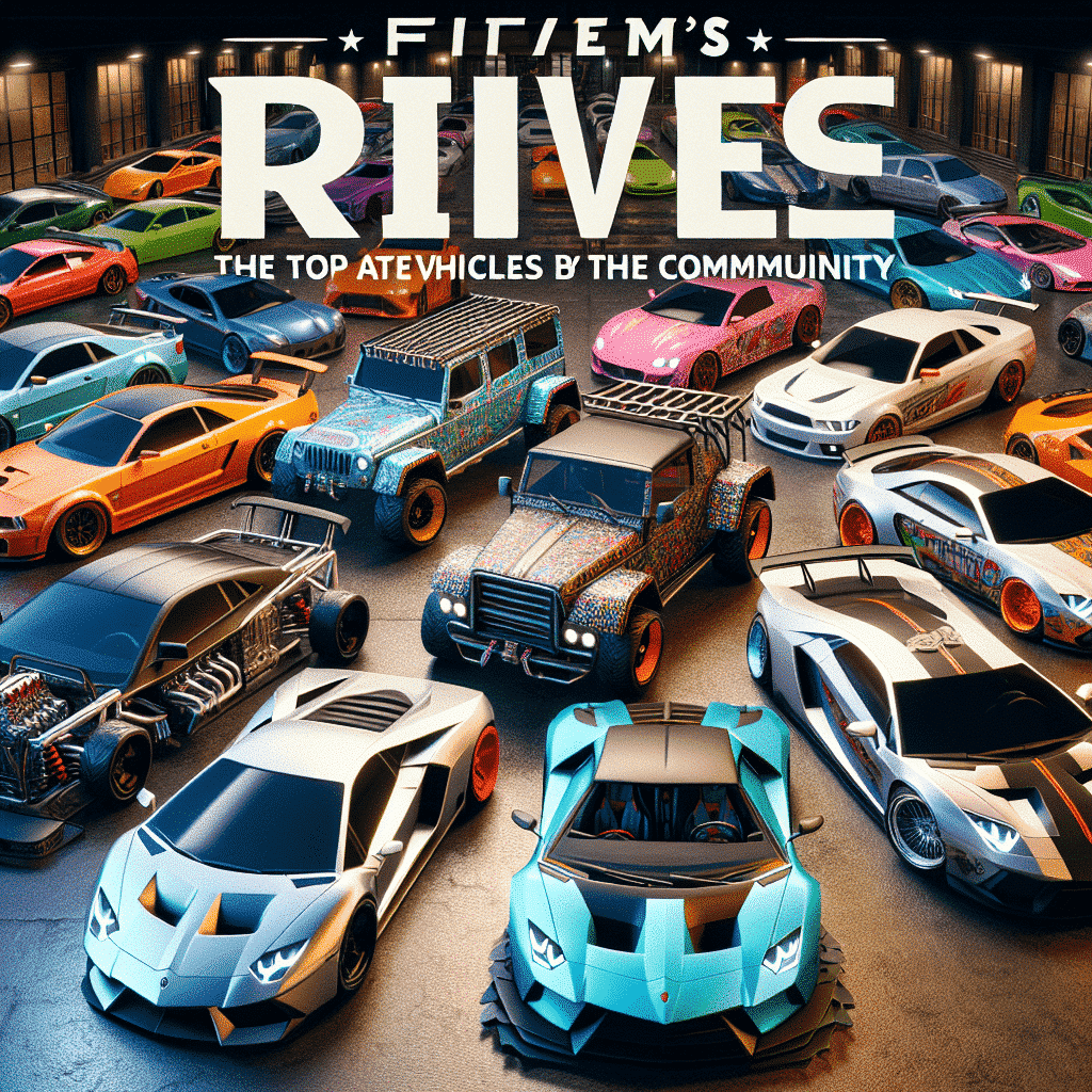 FiveM's Ultimate Rides: The Top Rated Vehicles by the Community