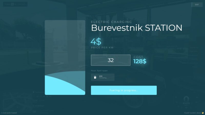 Bensinstationssystem V10 [bränslesystem][fristående]