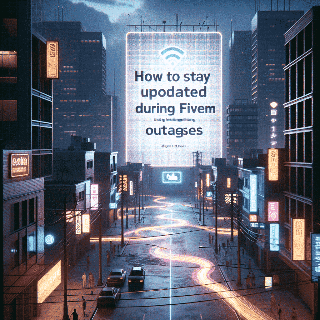 How to Stay Updated During FiveM Outages