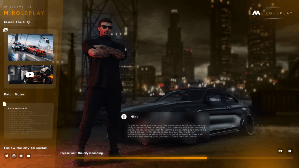 Loading Screen V7 [Standalone] | FiveM Store