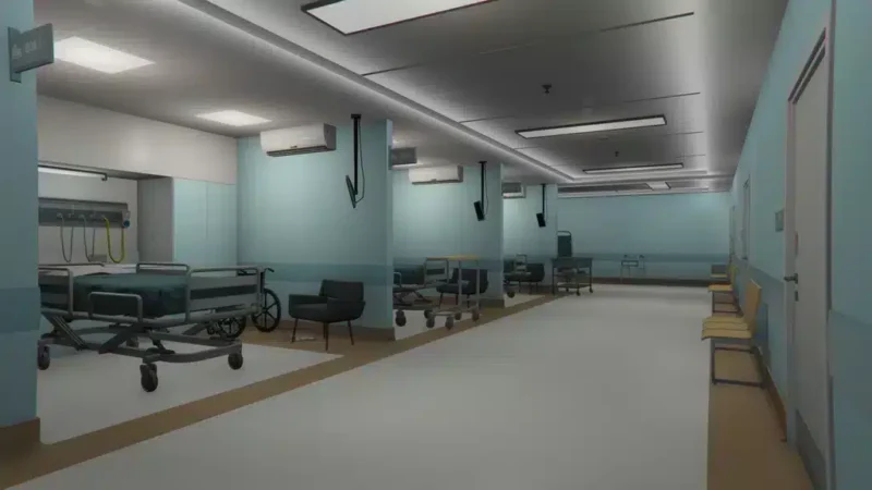 Pillbox Hospital Interior V8 [Medical Center]