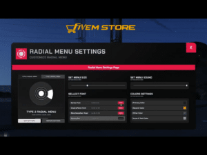 Système de menu radial V6 [Menu interactif][ESX/QB]