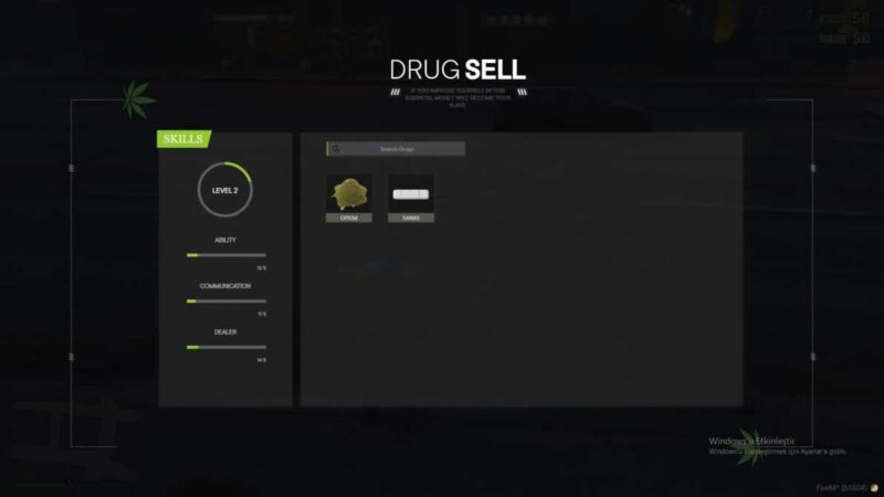 Sell Drugs System V8 [Standalone] | FiveM Store