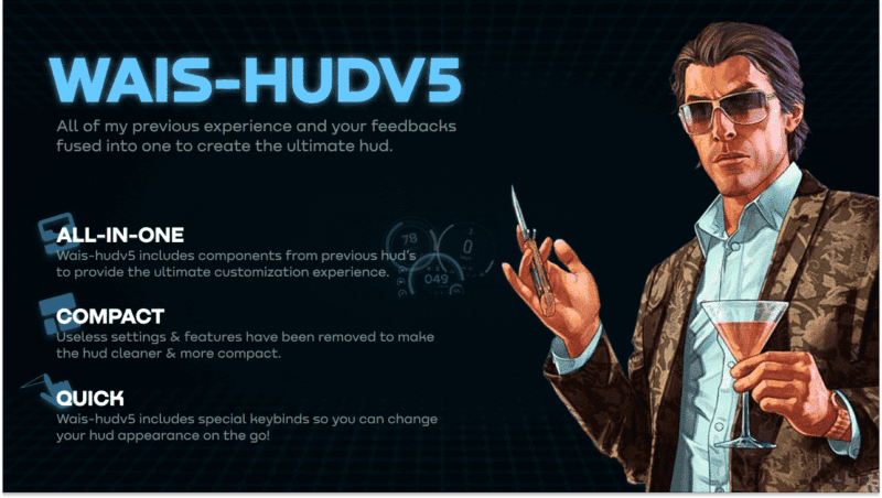 Status HUD V66 [Player Interfaces][Advanced][ESX/QB]