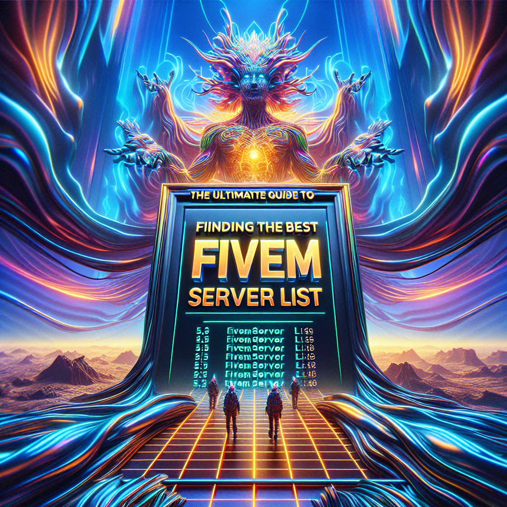 The Ultimate Guide to Finding the Best FiveM Server List for Your Gaming Needs